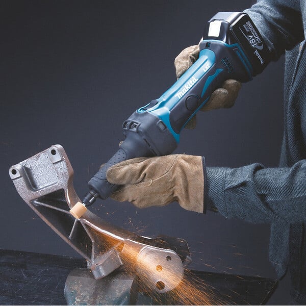 MAKITA - Meuleuse droite MAKITA DGD800RTJ 18 V Li-ion 5 Ah - large
