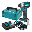 MAKITA - Visseuse à chocs 18V Li-Ion MAKITA DTD155RFJ 140 Nm  - 2 batteries 3Ah + coffret + chargeur - vignette