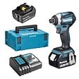 MAKITA - Visseuse à chocs MAKITA DTD154RTJ 18 V Li-ion 175 Nm (2x5Ah) - vignette