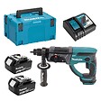MAKITA - Perforateur Burineur  MAKITA DHR202RTJ - SDS-Plus - 18V - 2 x 5.0 Ah LXT - vignette