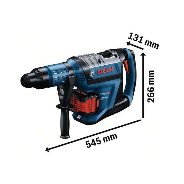 BOSCH - Perforateur sans-fil Bi turbo BOSCH 0611913000 - GBH 18V-45 C Professional SDS max (vendu sans batterie) - large
