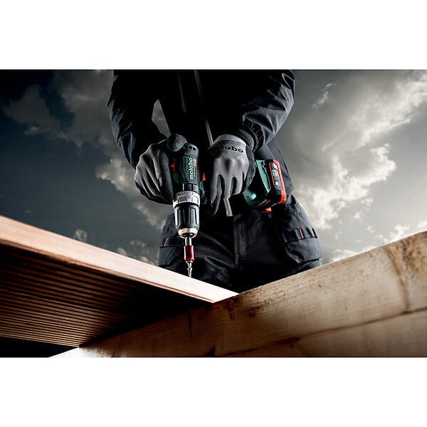 METABO - Perceuse à percussion sans fil 12V POWERMAXX SB 12 BL 2X4AH LIHD - METABO - 601046800 - CHARGEUR ASC 55 + METABOX 118 - large