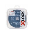BOSCH - Coffret de disques et plateau à lamelles BOSCH Professional 2608619374 X-LOCK 125 mm Carbide Multi Wheel (5 pièces) - vignette