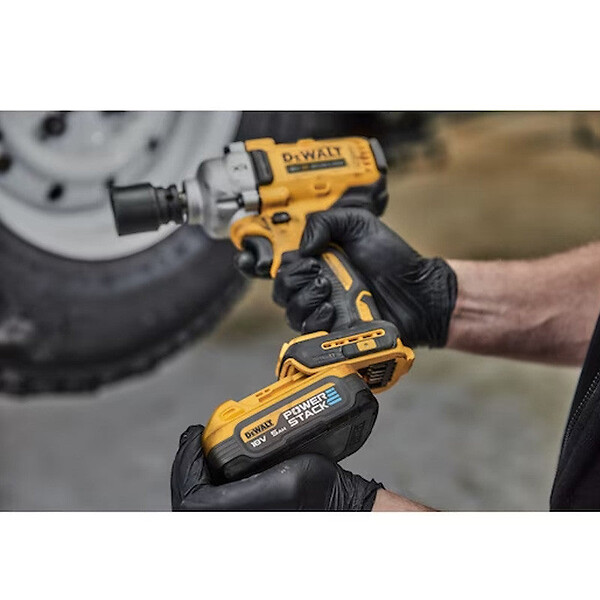 DEWALT - Boulonneuse à chocs ½” 812 Nm 18V DEWALT DCF891H2T-QW Brushless avec coffret et 2 batteries 5,0 Ah POWERSTACK - large