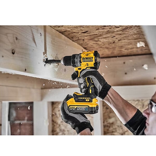 DEWALT - Perceuse-visseuse compacte 18V DEWALT DCD800H2T-QW avec coffret et 2 batteries 5,0 Ah POWERSTACK - large