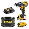DEWALT - Perceuse-visseuse compact 18V DEWALT DCD791D2-QW avec coffret et 2 batteries 2,0 Ah - vignette