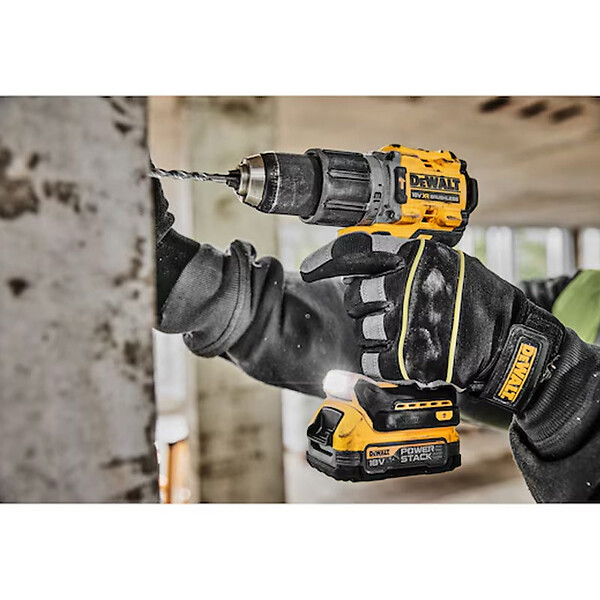 DEWALT - Perceuse-visseuse à percussion compacte 18V DEWALT DCD805NT-XJ Brushless avec coffret - large