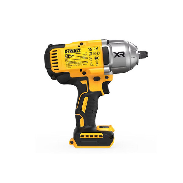 DEWALT - Boulonneuse à chocs ½” 1396 Nm 18V DEWALT DCF900NT-XJ  Brushless avec coffret et jonc de sécurité - large