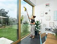 KARCHER - Extension télescopique inox - Vitres hauteur - 0,6-1,5m - vignette