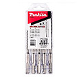 MAKITA - Coffret de 5 forets carbure MAKITA B-59003 à emmanchement SDS-Plus - vignette