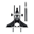 MAKITA - Guide droit avec micro ajustement pour défonceuse et affleureuse MAKITA 193312-9 - vignette