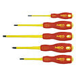 NEO TOOLS - Jeu de 5 tournevis isolés NEO TOOLS 04-220 1000V spécial électricien - vignette