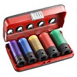 DEWALT - Jeu de 5 douilles longues pour clés à chocs 1/2" FACOM NSI.5LPB - vignette