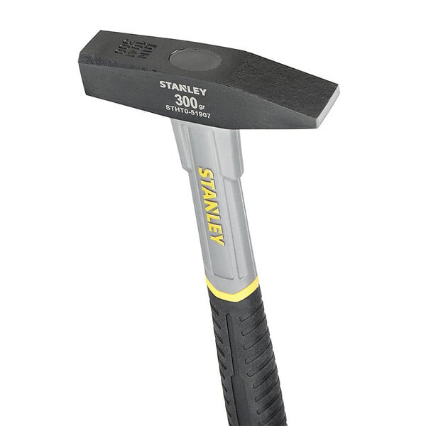 STANLEY - Marteau de serrurier manche fibre de verre STANLEY 300 g - large