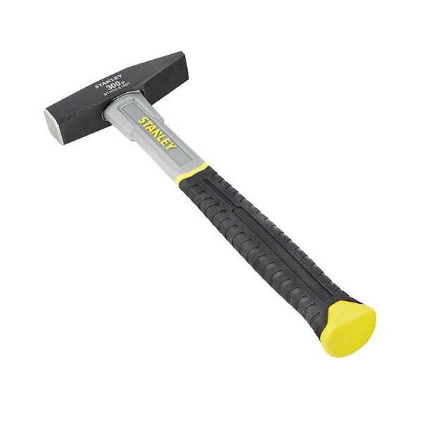 STANLEY - Marteau de serrurier manche fibre de verre STANLEY 300 g - large