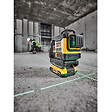 DEWALT - Niveau laser multi-lignes compact 3 faisceaux verts à 360° 18V DEWALT DCLE34031D1-QW avec une batterie 2,0 Ah - vignette