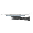U-TILE - Bonde de sol pour douche italienne U-Tile RC20SLIM - Siphon ultra-plat horizontal - 20x20cm - vignette