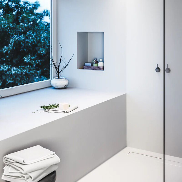 MARMOX - Niche à carreler étanche U-Tile NICHE30/30-INT - Format intérieur 30x30cm - Profondeur 6cm - large