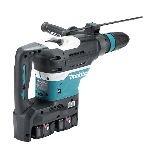 MAKITA - Perforateur SDS-Max LXT® MAKITA DHR400G2UN 36 V - 6 Ah - 40 mm - 8 Joules - large