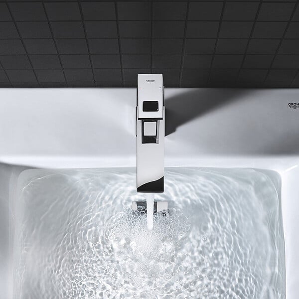GROHE - Mitigeur lavabo EUROCUBE GROHE 2339000E - bec bas - taille S - chrome - large