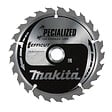 MAKITA - Lame de scie circulaire MAKITA B-32926 , alliage T.C.T spécialisé, 190 x 30 mm, 24 dents, pour bois - vignette