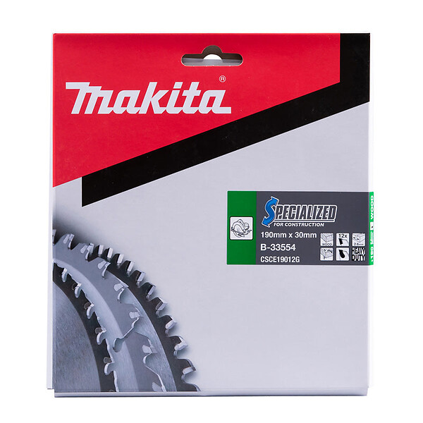 MAKITA - Lame de Scie Circulaire Carbure MAKITA B-27246 Ø 210 mm X 30 mm 14 Dents - large