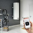 THERMOR - Chauffe-eau DURALIS CONNECT Vertical - 200 l - Vertical mural étroit - Hauteur : 1475 mm - réf : 271094 - THERMOR - vignette