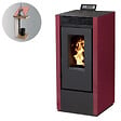 INTERSTOVES - Pack Poêle à granules MARINA 14 Etanche + Kit Conduit Vertical 80/125 - - vignette