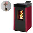 INTERSTOVES - Pack Poêle à granules MARINA 6 Etanche + Kit Conduit Vertical 80/125 - - vignette