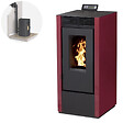 INTERSTOVES - Pack Poêle à granules MARINA 14 Etanche + Kit Conduit Ventouse (sortie façade) - - vignette