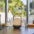 LUMISKY - Baladeuse solaire et rechargeable AURA H27 cm - vignette
