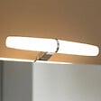 FOCCO - Applique pour miroir LED 23x4,1 cm 4000 K blanc, 6 W, IP44, chrome (EVA2LED) - vignette