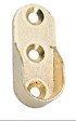 DUVAL - Support extrémité laitonne pour tube 30x15mm référence 2042 - DUVAL - 52-0933-4010 - vignette