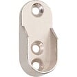 DUVAL - Support extrémité pour tube 30x15mm chromé - DUVAL - 52-0929-4010 - vignette
