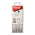 MAKITA - Coffret de 5 Forets 2 taillants V-Plus B-49052 MAKITA à emmanchement SDS-Plus - vignette