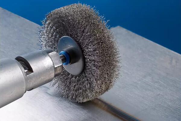 PFERD - Brosse plate sur tige RBU 8010/6 inox 0,20 - PFERD - 43105103 - large