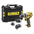 DEWALT - Perceuse-visseuse multi-têtes 12V DEWALT DCD703NT-XJ avec coffret - vignette