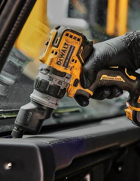 DEWALT - Perceuse-visseuse multi-têtes 12V DEWALT DCD703NT-XJ avec coffret - large