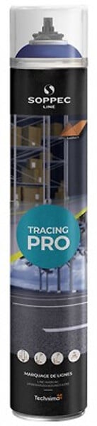 SOPPEC - Peinture de marquage au sol TRACINGÂ® PRO système PureSPRAY rouge RAL 3020 aérosol 750ml - SOPPEC - 152004O - large