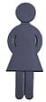 NORMBAU - Idéogramme nylon homme pictogramme 1 blanc - NORMBAU - 2510010 - vignette