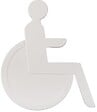 NORMBAU - Idéogramme nylon handicapé pictogramme 4 noire - NORMBAU - 2510040 - vignette