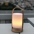 LUMISKY - 2 Lanternes sans fil LED WOODY H37cm - vignette
