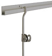 DUVAL - Kit 1 rail 2m + 2 tiges 1,5m + 4 crochets alu argent - CIVIC - 43-0102-4120 - vignette