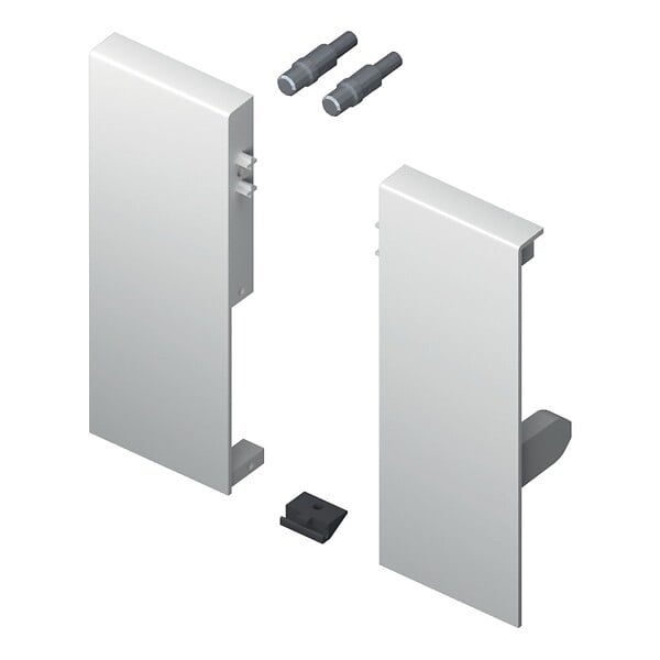 BLUM - Attache façade à  l'anglaise pour intivo la paire - BLUM - ATT80GR - large