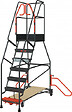 FIMM - Escabeau de rayonnage 7 marches à  immobilisation automatique 150 kg - FIMM - 830008812 - vignette