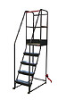 FIMM - Escabeau roulant étroit 5 marches 150 kg - FIMM - 830008730 - vignette