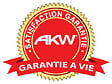 AKW - Siège de douche rembourré avec dossier et accoudoirs - Gris - vignette