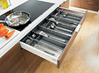 BLUM - Tiroir TANDEMBOX hauteur M blanc L350mm - BLUMOTION - INT358M350BLS - vignette