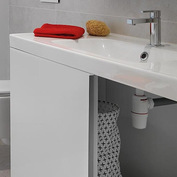 WIRQUIN - Siphon de lavabo NEO AIR - Ø entrée G1"1/4 - Ø sortie 32 mm - large