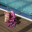 MCCOVER - PACK 1 m² lame de terrasse composite Prima - Chocolat, L : 220 cm , l : 12 cm,  E : 19 mm - vignette